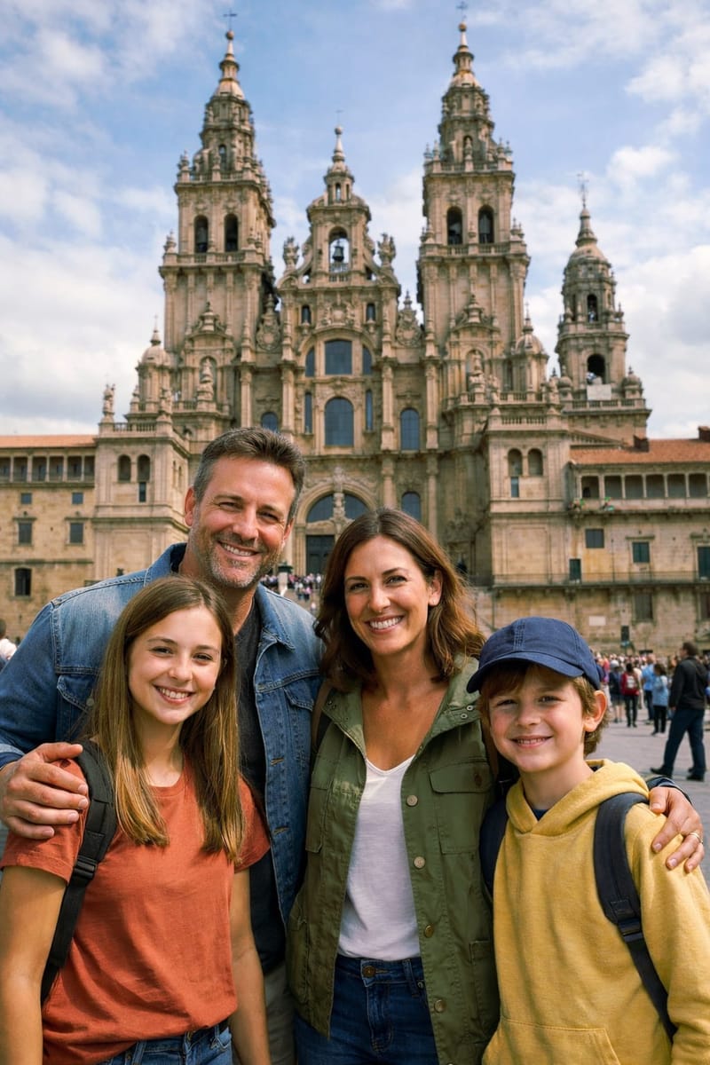 Porto to Santiago Compostela with Braga-Guimarães-Barcelos-Viana Castelo-Valença-Vigo-Pontevedra