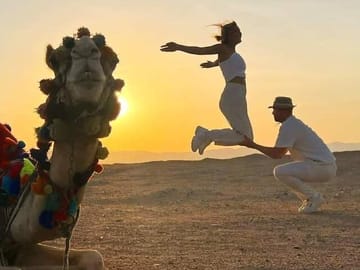 Camel and Horse Riding Tour in Hurghada's Beach or Desert
