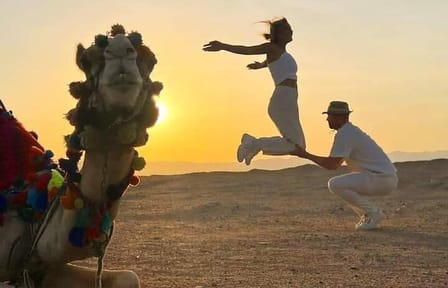 Camel and Horse Riding Tour in Hurghada's Beach or Desert