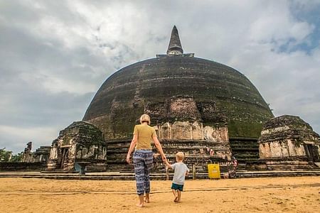 Cycling Adventure Through the Ancient Ruins of Polonnaruwa