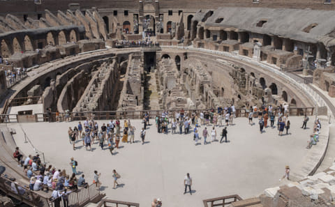 Guided Tour of Colosseum Arena Floor and Ancient Rome