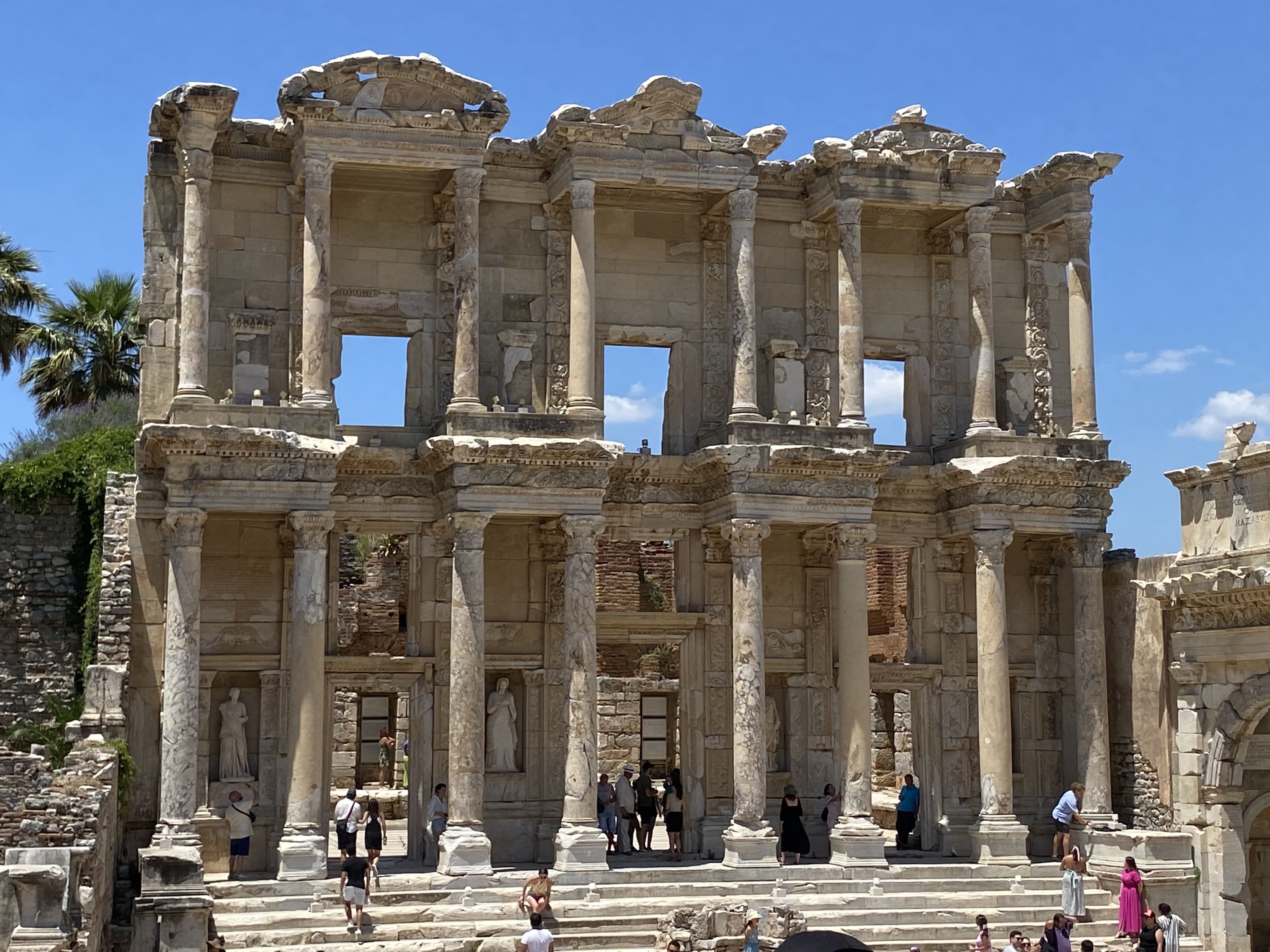 the library of Celsus at Ephesus