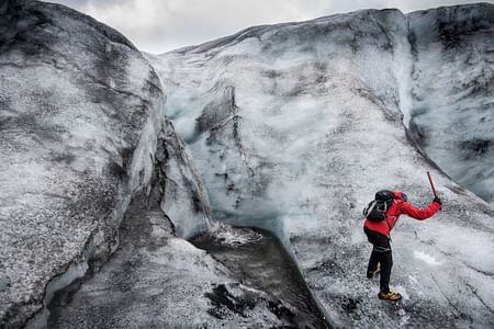 Private South Coast Adventure: Glacier Hike & Stunning Waterfalls in Iceland