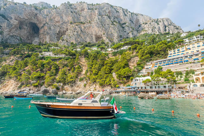 02) Capri Select Tour by Boat from Sorrento