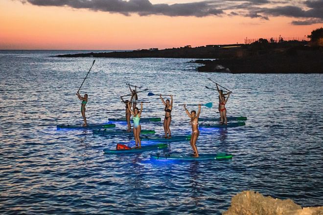 Experiencia Nocturna en Paddle Surf desde Cala Gració