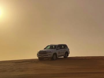Desert Safari ATV Tour in Dubai with Fire Show