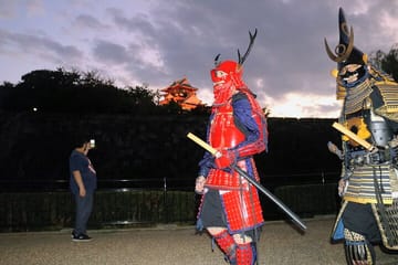 Samurai-specific Osaka Castle Guides Private tours in armor Photo