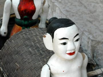 Water Puppet Show with Buffet Dinner from Hanoi
