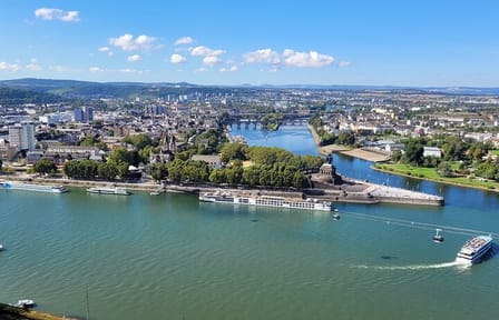 Koblenz: Guided Tour of Ehrenbreitstein Fortress and Cable Car Ride