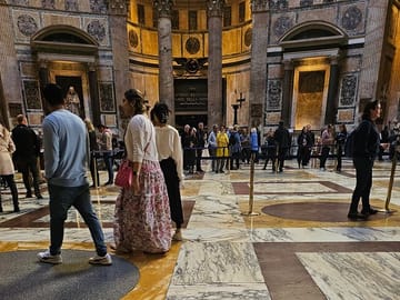 Skip-the-Line Pantheon Ticket with Audio Guide in Rome