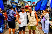 Bangkok: Floating Market Boat & Maeklong Railway Market Tour 4