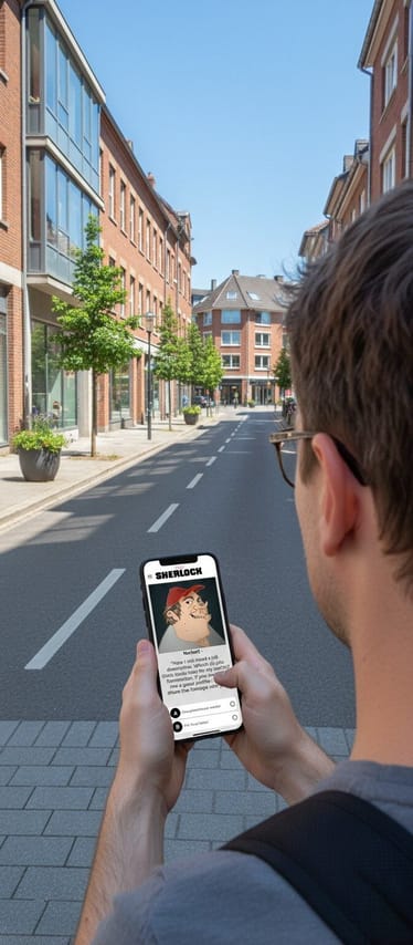 Kortrijk Self-Guided Sherlock Holmes Murder Mystery Game 4