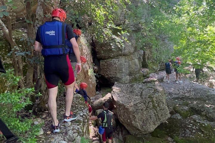 Canyoning Rafting and Zipline Adventure from Antalya