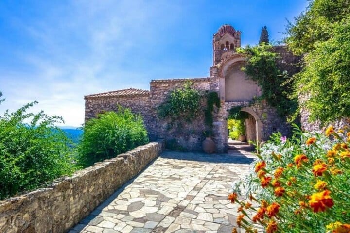 2 Days Mystras Sparta and Monemvasia Private Tour