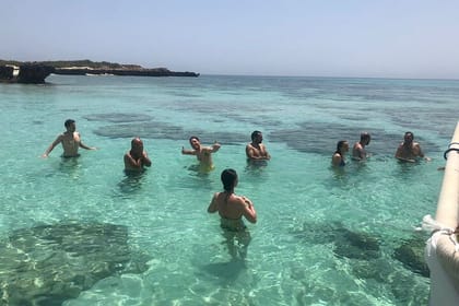 Snorkeling at Dimaniyat Islands