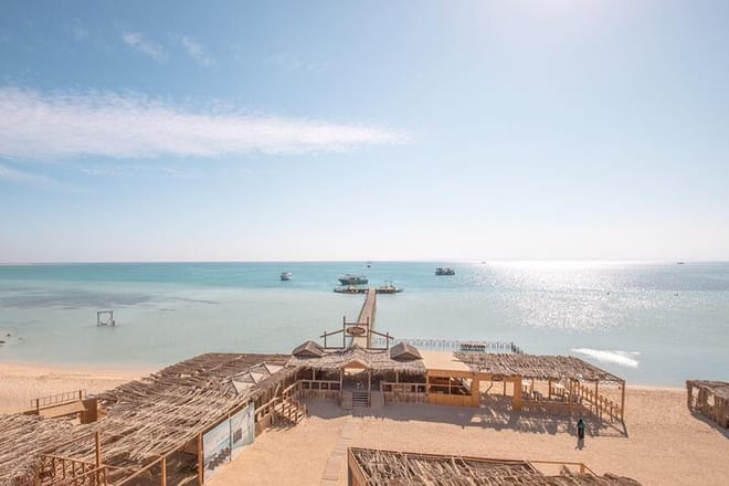 Private Speed Boat to Orange Island By &amp; Sub Wing Water Sports - Hurghada