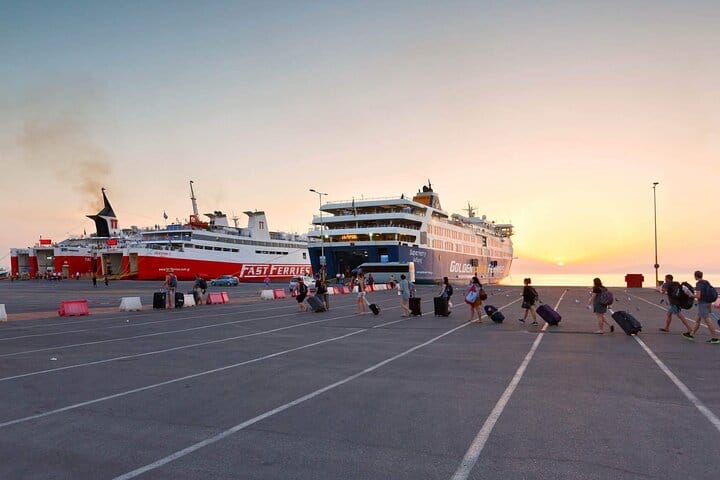 Rafina Port to Athens Airport Private Transfer with Meet & Greet