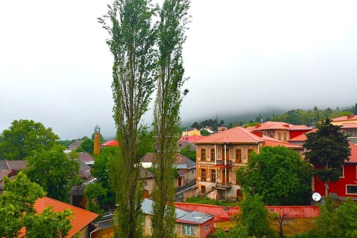 Sheki tour-Sheki view from the top-VLA Tourism