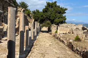 Syedra Ancient City and Sapadere Canyon Tour with Lunch