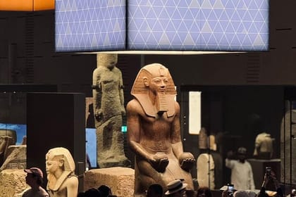 Grand Egyptian Museum Guided Tour with Lunch and Entrance Tickets