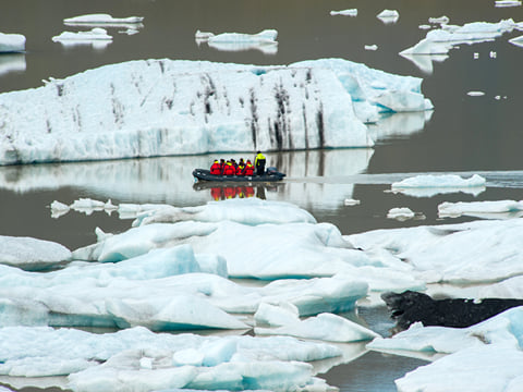 Jökulsárlón Zodiac Boat & Glacier Hike, photo 14
