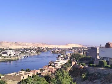 Aswan Nile river