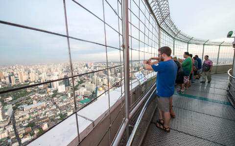 Dining Experience with City Views at Baiyoke Sky Hotel, Bangkok