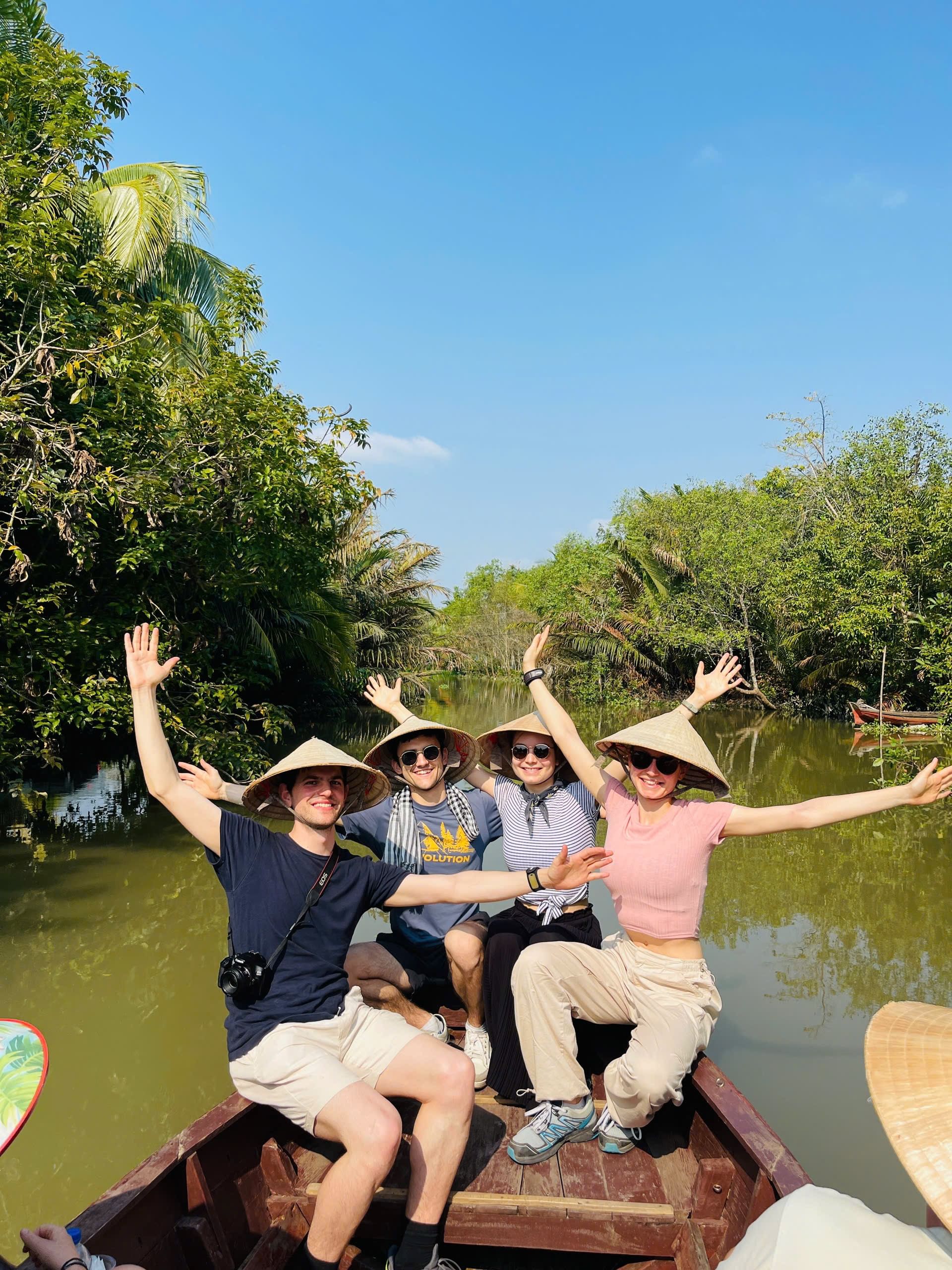 small canal, Can Tho, Mekong Delta