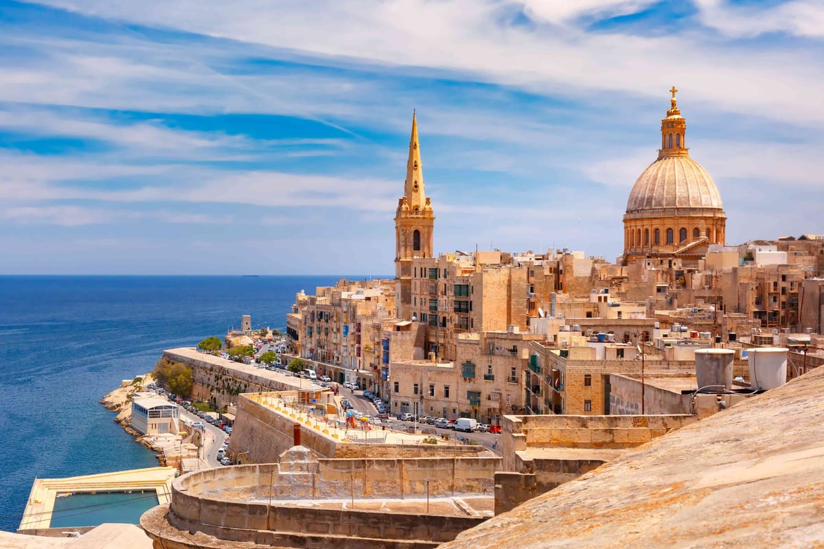 Afternoon Valletta Harbour Cruise and Free Time In Sliema (Including Guide and Transport)