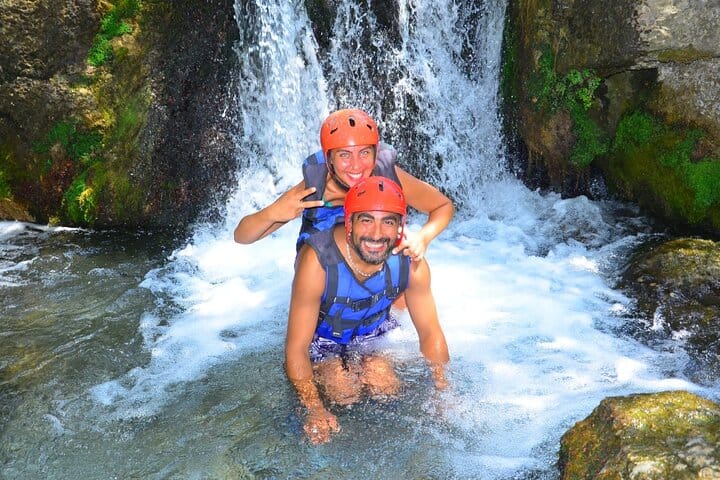Canyoning, Rafting and Zipline Adventure from Belek and Antalya