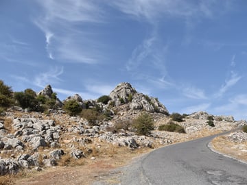 El Torcal de Antequera hiking private day trip. From Malaga