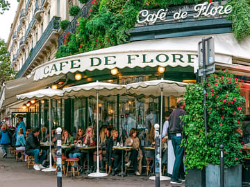 French Conversation Class with Coffee at Café de Flore in Paris