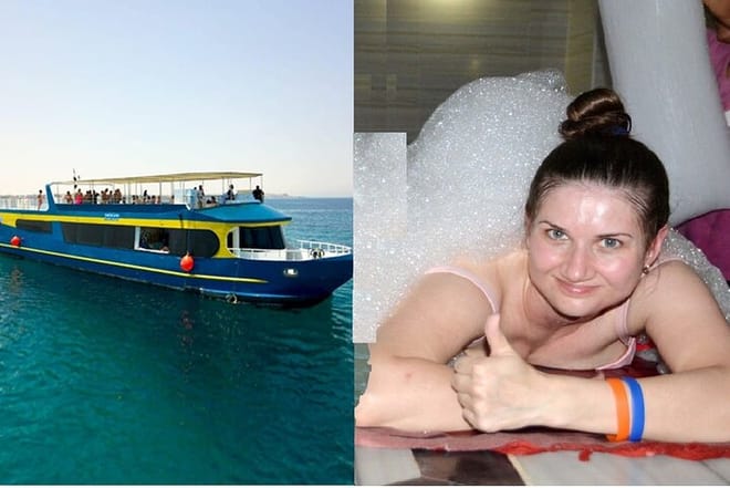 Sea &amp; Spa, 2 hours Semi Submarine &amp; Relaxing 2 hours Turkish Bath - Hurghada