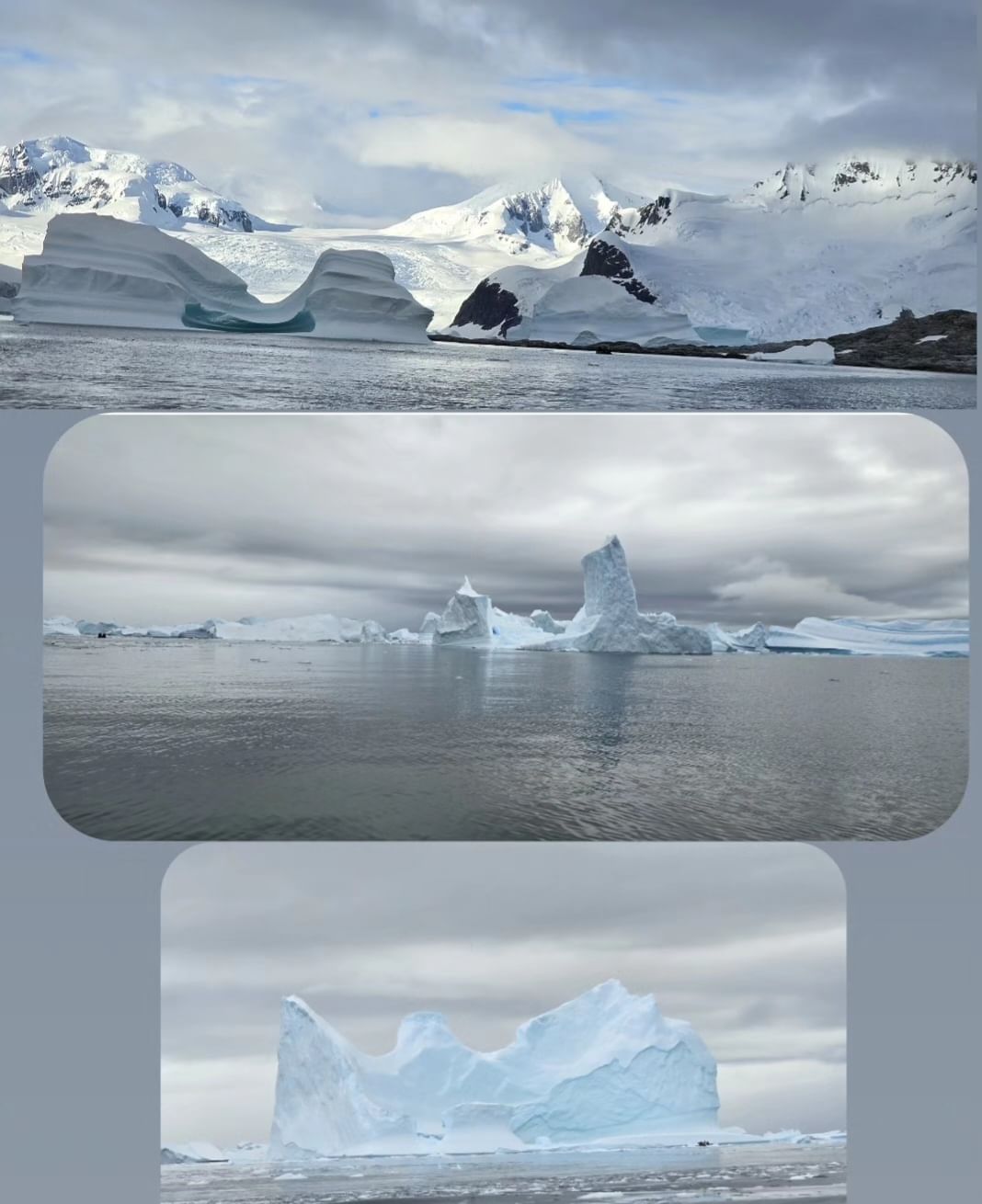 ice-packed body of water