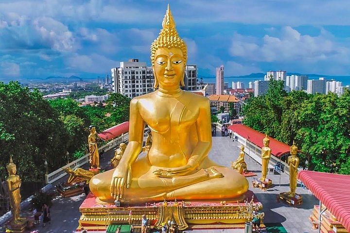 Pattaya Highlights Tour: Big Buddha, Floating Market & Scenic Viewpoints