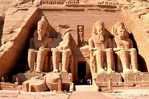 Magnificent Temples of Abu Simbel day tour by coach from Aswan
