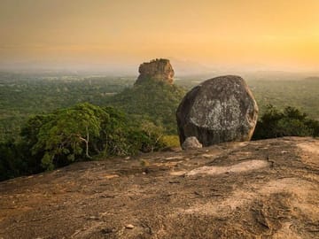Pidurangala and Hiriwaduna Village Tour from Kandy