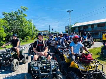 ATV Adventure and Beach Day at Brady's Cay, Honduras
