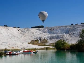Hot Air Balloon Ride Over Pamukkale with Breakfast Included