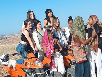 Quad Biking & Camel Ride in Agafay Desert with Dinner Show