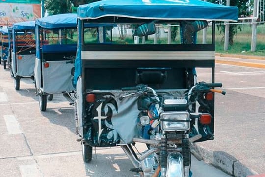 Iquitos Airport Private Transfer in Tuk Tuk