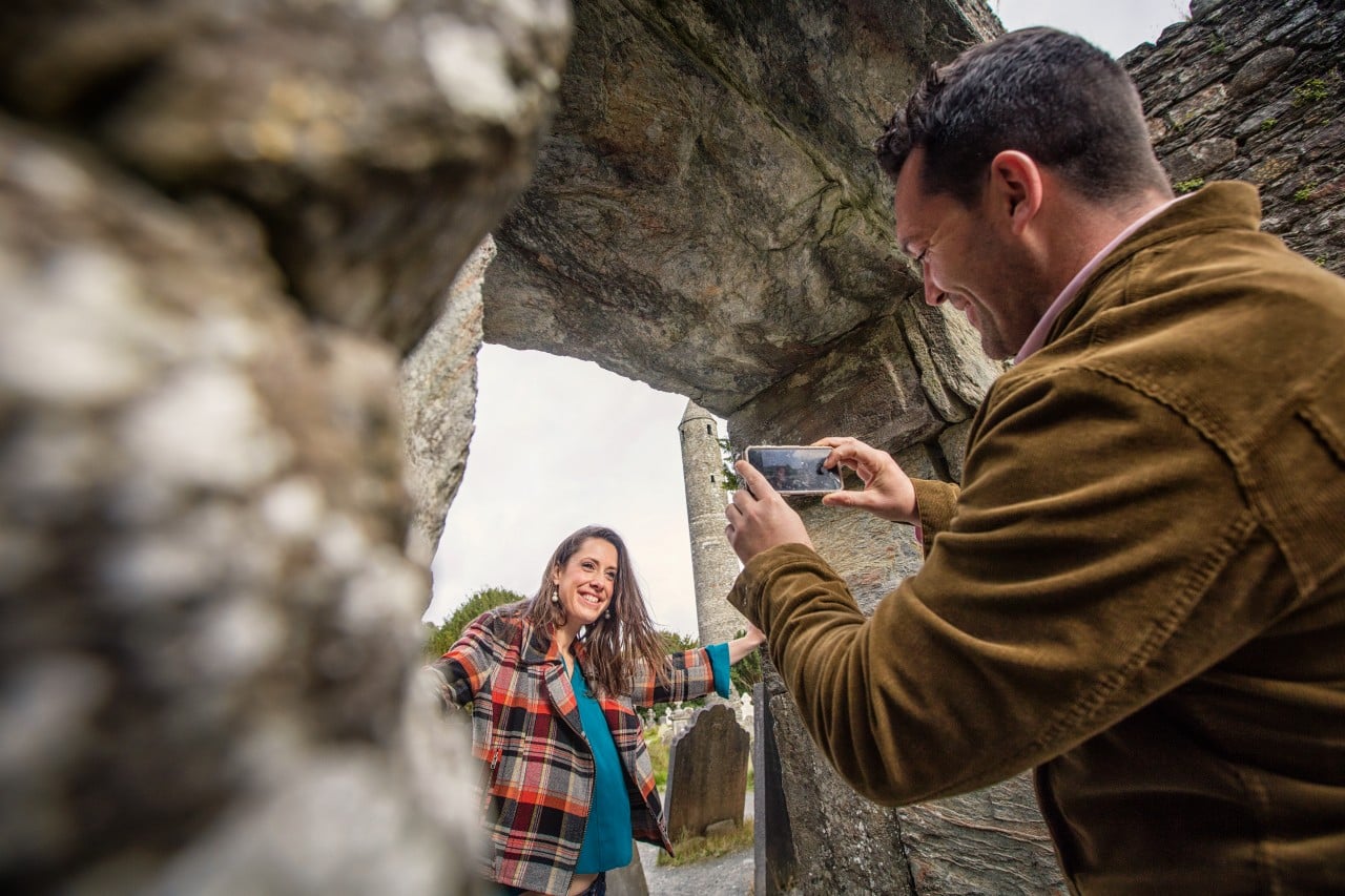 From Dublin: Wicklow, Glendalough, Waterfall & Sheepdog demo 9