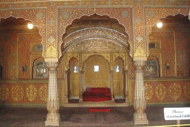 Interior of Junagarh Fort