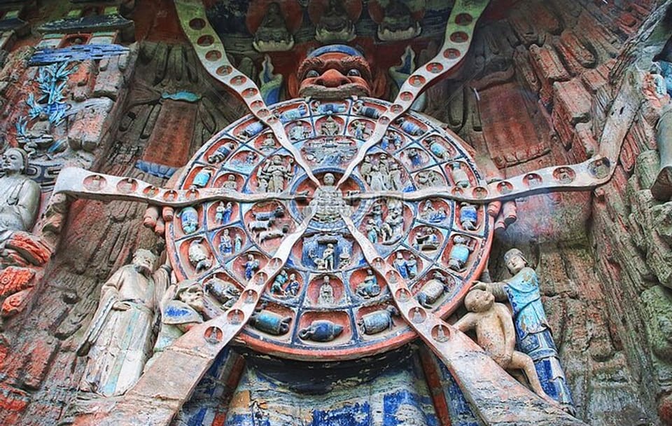 Private Tour of Dazu Rock Carvings from Chongqing