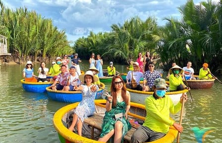 Cam Thanh Coconut Basket Boat And Cooking Class Hoi An Day Tour