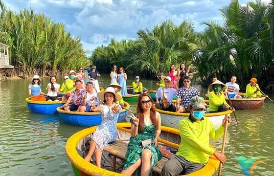Cam Thanh Coconut Basket Boat And Cooking Class Hoi An Day Tour
