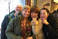 Meeting the locals in an Akabane standing bar
