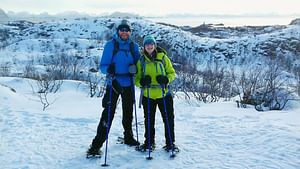 Snowshoes Hike in Lofoten 