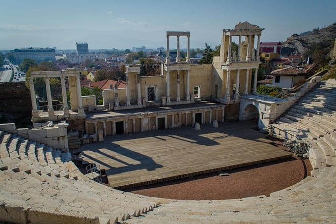 The Roman theater