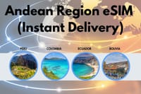 Andean Region eSIM (Instant Delivery) 1